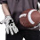 Silicone Palm Grip Gloves, 80g, White, Size S/M/L 9