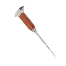 Eisnagel aus Edelstahl mit Holzgriff 6,2x22,3cm für Bars & Barkeeper