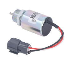 Stainless Steel 12V Fuel Solenoid Valve 30A87‑00040 for Mitsubishi L3E S3L