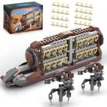 Clone Trooper Battle Pack 537pcs Building Set with Carrier, Soldiers and Droids