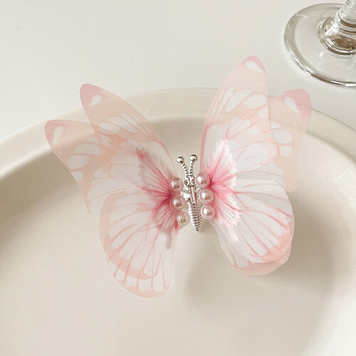 (2) Elegante Schmetterling-Haarclip für Damen