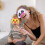 12-Piece Multicolour Forest Animal Masks Plastic with 3