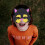 12-Piece Multicolour Forest Animal Masks Plastic with 5