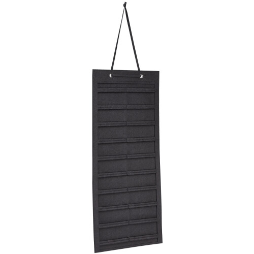 Εξαιρετική οργάνωση με κλιπς από τσόχα 35x80cm για τοίχο ή ντουλάπα με σχέδιο 2 1