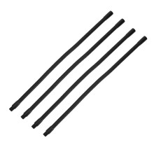 10mm Aluminium Gooseneck Lamp Hose Flexible Table Light Fittings 35cm 4 Pack