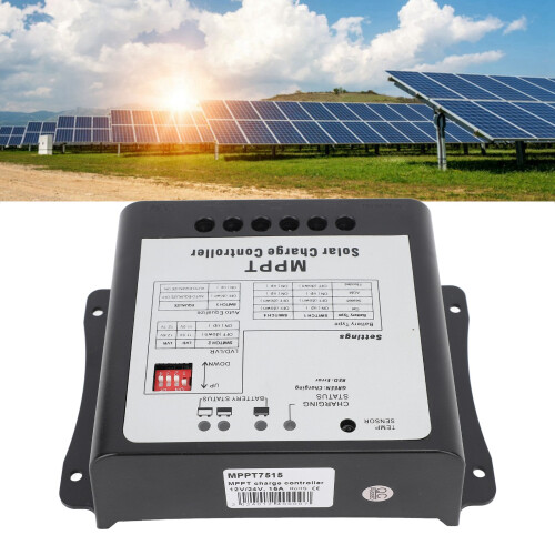 15A MPPT Solar Regulator 75V 12V 24V