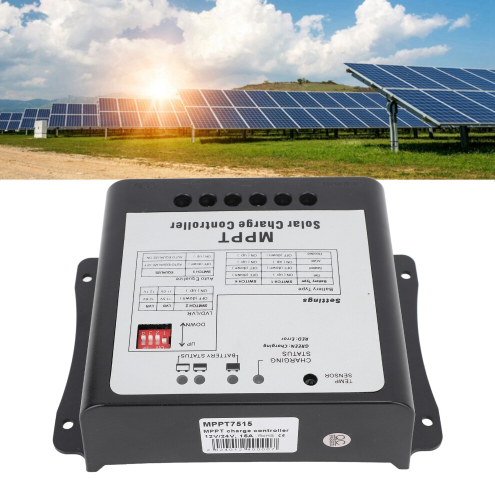15A Mppt Solar Regulator 75V 12V 24V 7340572101228