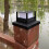 Farola solar negra de ABS, IP44, 600 mAh 7