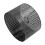 Iron Drum Lamp Shade Black E27/E14 Clip Leaf Shape 25cm Diameter 1