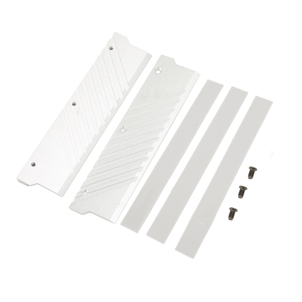 Memory Ram Heat Sink For Meo Pmoab G Ddr5 Aluminum Alloy Cooler Silver 9391389592189