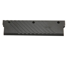 Raffreddatore dissipatore di calore per RAM DDR5 in alluminio per MEO PMOAB G, 134x34x8mm, nero