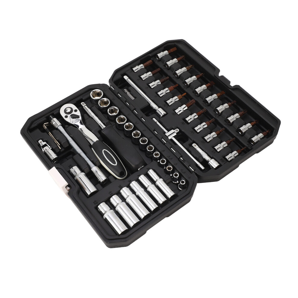 1/4In Drive Ratchet Wrench Set, 72 Teeth, Heavy Duty Steel 8471389592257