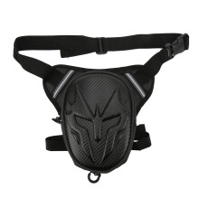 Sacoche de jambe en PVC mat pour moto, 2L, pochette de cuisse pour scooter, croiseur, extérieur