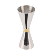 Doppelendiger 304 Edelstahl Cocktailmixer mit Skala, Heimbar-Werkzeug