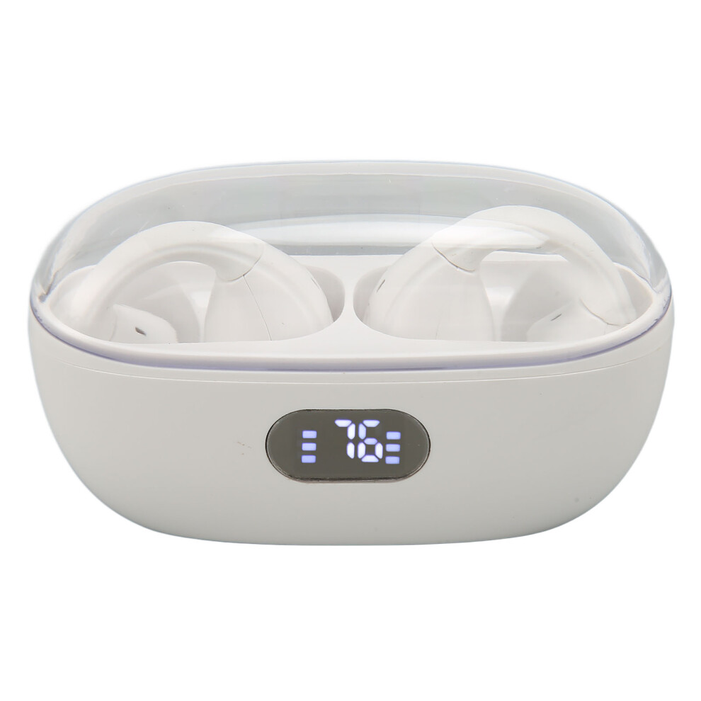 Clip On Earbuds Bluetooth 5.3 Waterproof Bone Conduction 7H Playback 8401389593770