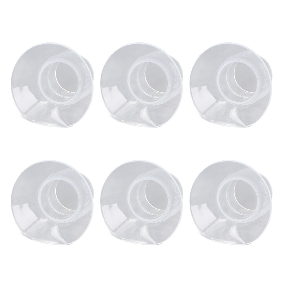 Breast Pump Flange Shields 6pcs Portable Spectra 24mm Hands Free Insert Set