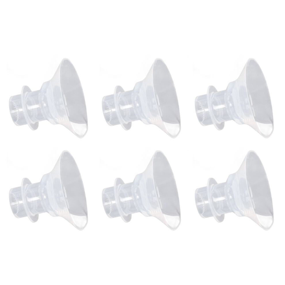 Breast Pump Flange Shields 6pcs Hands-Free Portable Spectra 24mm Inserts