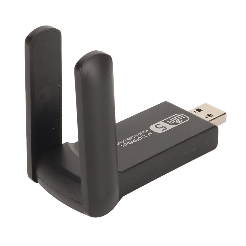 1200M Usb Wifi Adapter Dual Band 2.4G/5.8G For Windows/Linux Black 8471389595753