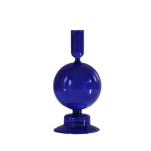 Modern Wave & Bubble Glass Vase15x12x12cm