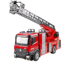 561 1/14 Scale RC Fire Truck with Sprayable Ladder and 2.4G Control for Adults