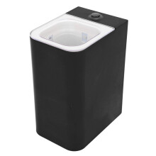 Luce di esca LED UV impermeabile in ABS per pesca notturna, portatile, nero