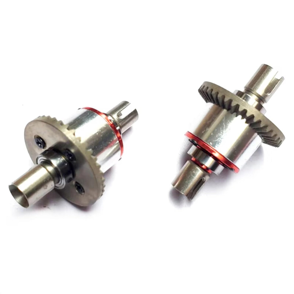 Metal Differential Gear Set 2Pcs, Full Metal Upgrade Parts For Wltoys 144001 124019 124018 Rc Cars 9169991572932