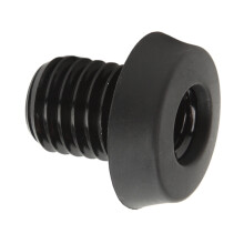 Copertura inferiore in alluminio per stecca da biliardo nera per HOW Billiard Stick