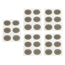 30Pcs Silicone Drum Dampener Pads, Soundproof Mufflers, Black