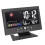 Weather Forecast Clock ABS LED Color Screen Multifunctional, Black 1