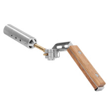 Faltbare 4000Kcal/h Außenfackel mit Holzgriff, 368g