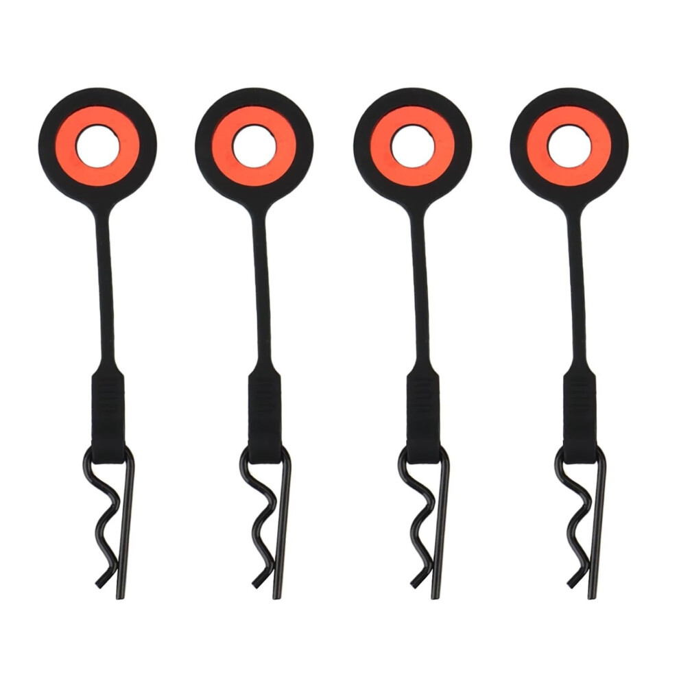 Rc Body Clips And Shell Lock Set For 1/8 1/10 Cars Trx4 Scx10 Udr Axial Arrma Secure Quick Attachment 9073542581246
