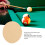 Billard-Queue-Schäfte Poliertuch Flanell, 8x8cm, 12g 7