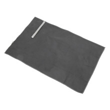 Pool Table Dust Cloth - Soft Cotton Snooker Cue Towel for Cleaning Dark Grey