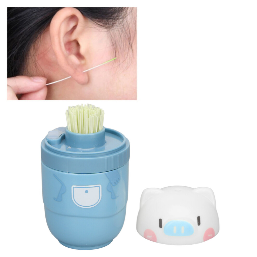 Ear Hole Cleaning Kit - 20ml Solution & 240 Pcs Floss for Odor Removal