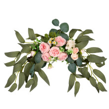Artificial Wedding Arch Flowers Pink40x28cm & 45x40cm