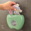 Apple-Shaped Plastic Wrap Storage Box16x17cm 2
