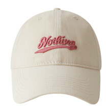 (Creamy White, Adjustable) Korean Letter Women\'s Baseball Cap - Sun Protection