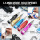 (Black) 14mm Adjustable Hole Punch for DIY Models 9
