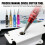 (red) 14mm Adjustable Hole Punch for DIY Models 13