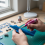 (Purple) 14mm Adjustable Hole Punch for DIY Models 8