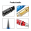 (Black) 14mm Adjustable Hole Punch for DIY Models 15
