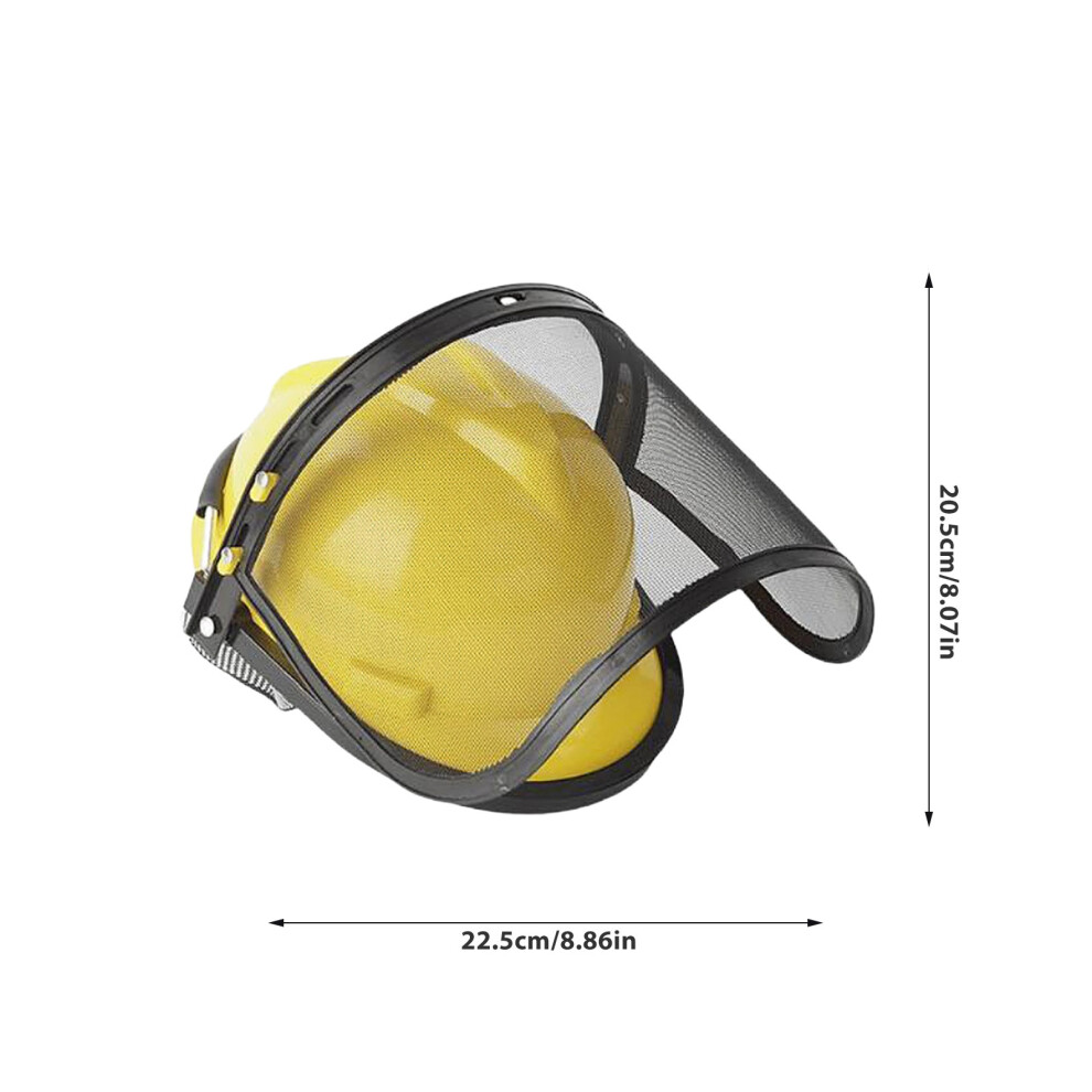 Mesh Safety Face Shield For Weed Whacking & Yard Work 6032318998124