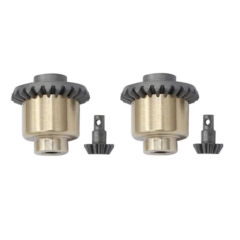 Metal Axle Upgrade 1/24 Rc Crawler Differential Kit With Front And Rear Axles For Enhanced Durability For Fcx24 9771547446347