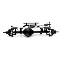 RC Car Axle Upgrade Black Metal Front Axle for 1/10 RC Crawler Yota D90 Durable Construction