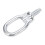 Trailer Hitch Tow Hook Ring Replacement for Ford & Mazda (2001-2008) 1