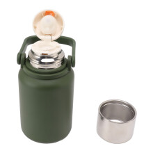 1000ml Edelstahldoppelwand-Vakuumflasche für Fitnessstudio, Büro und Reisen