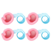4 pièces de@(e)contentés respirants roses doux réglables pour le lit du patient, pour poignets et chevilles