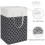 75L Foldable Laundry Basket with Waterproof Coating 1