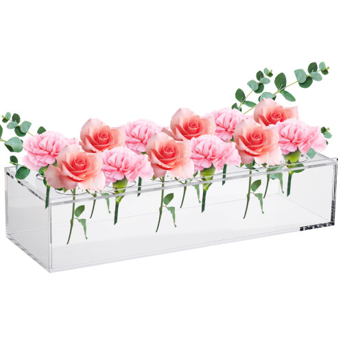 Acrylic Flower Vase, Transparent, 30cm/40cm/60cm 1