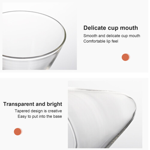 Ceașcă de cafea din sticlă borosilicată 200 ml 2